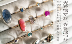 光を宿すか、光を放つか。カボションとファセット、二つのカットが描く天然石の物語